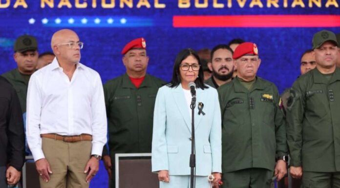 Delcy Rodríguez crea unidad militar para atender desastres naturales Delcy Rodríguez unidad militar
