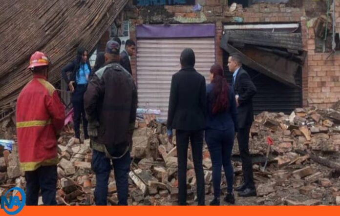 Desplome estructura cobra vida en Táchira