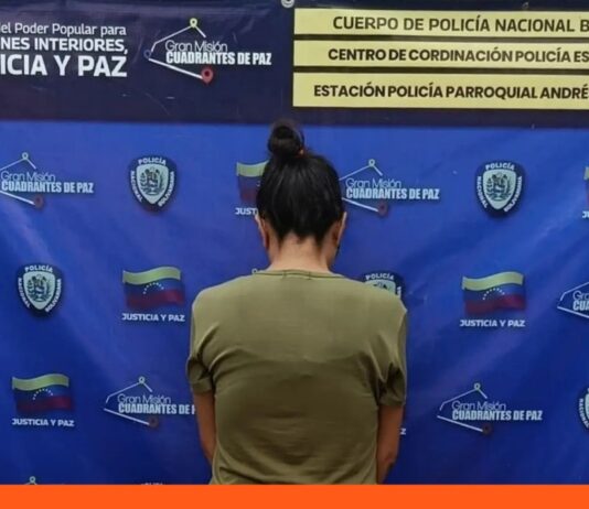 Detenida mujer por agresión hija Maracay