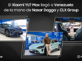 Xiaomi YU7 Max llegó Venezuela