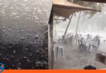 Alerta en España: tormentas destructivas y granizo gigante (+Video) España granizo tormentas