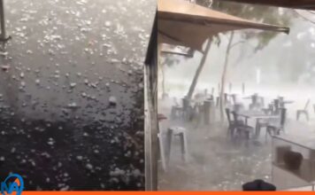 Alerta en España: tormentas destructivas y granizo gigante (+Video) España granizo tormentas