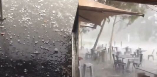 España granizo tormentas