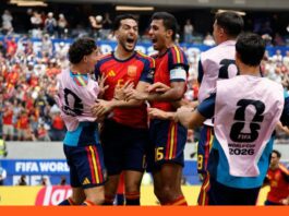 España vence a Bélgica 2-1