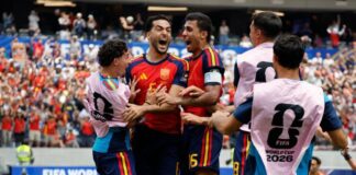 España vence a Bélgica 2-1
