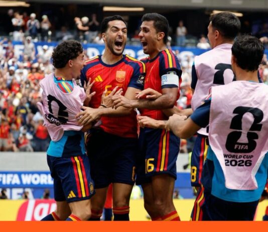España vence a Bélgica 2-1