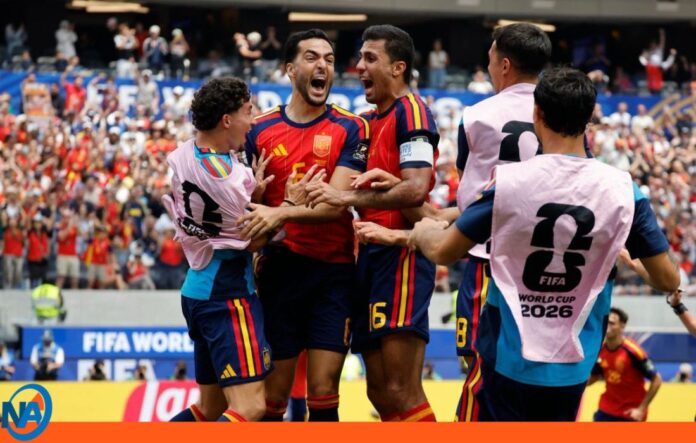 España vence a Bélgica 2-1