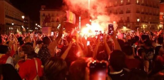 Festejos en España dos muertos