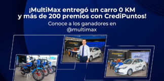¡MultiMax entregó carro 0 KM con CrediPuntos!