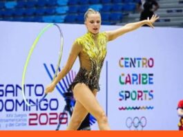 Gimnasia rítmica venezolana final Juegos Centroamericanos