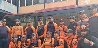 Grupo Protección Civil Cojedes a La Guaira