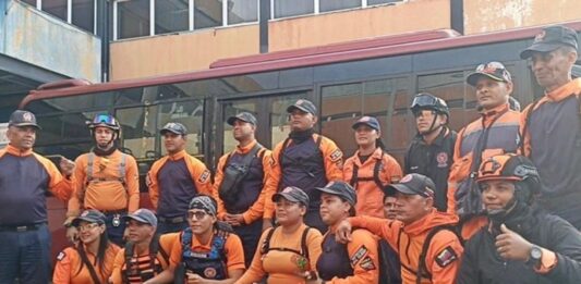 Grupo Protección Civil Cojedes a La Guaira