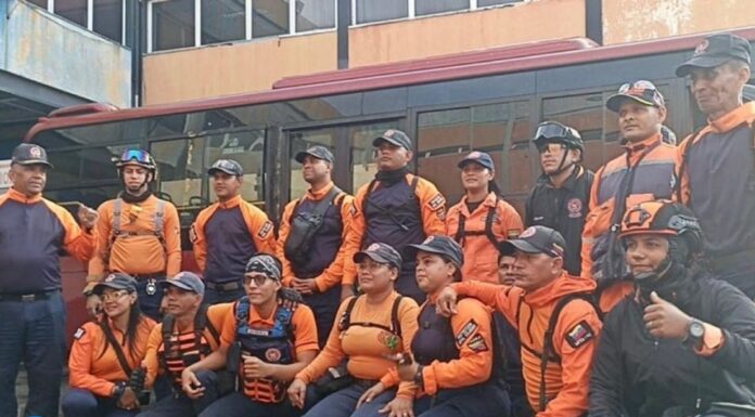Grupo Protección Civil Cojedes a La Guaira