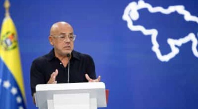Jorge Rodríguez escombros sismo