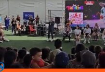 Los Valentinos función polideportivo La Guaira