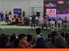 Los Valentinos función polideportivo La Guaira
