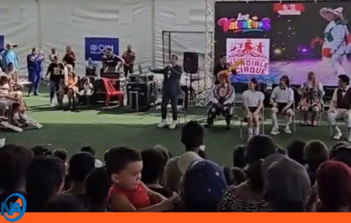 Los Valentinos función polideportivo La Guaira