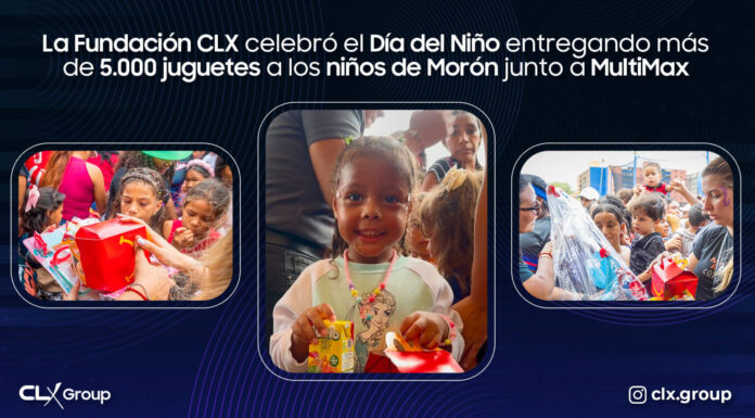 La Fundación CLX celebró el Día del Niño entregando más de 5.000 juguetes a los niños de Morón junto a MultiMax CLX celebró Día del Niño Morón