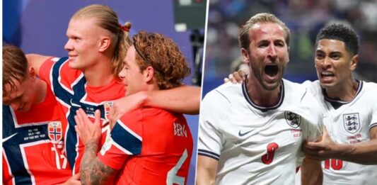 Noruega Inglaterra cuartos de final
