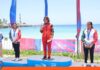 Paola Pérez le da la medalla de oro a Venezuela aguas abiertas Paola Pérez medalla de oro