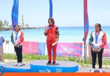 Paola Pérez medalla de oro