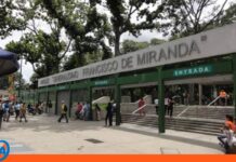 Parque Francisco de Miranda retoma su horario