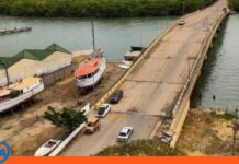 Puente de Punta Brava en Tucacas suspenden acceso terrestre a Morrocoy Puente Punta Brava suspenden acceso
