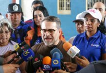 Gobernador Lacava visitó refugios de atención a familias afectadas por terremotos en Juan José Mora Lacava refugios familias Juan José Mora