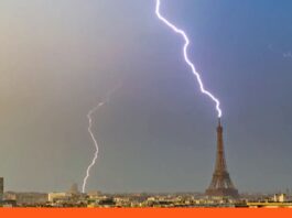 Rayo Torre Eiffel