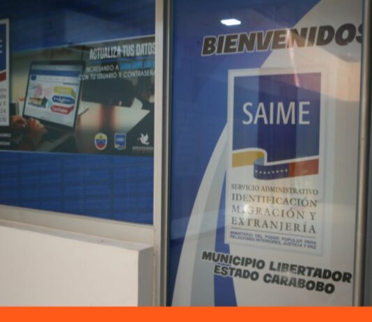 Saime activa en Carabobo