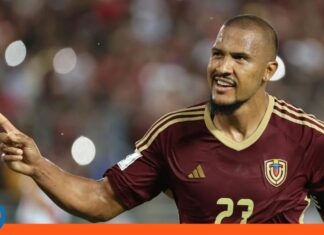Salomón Rondón solidario con Venezuela tras trágico terremoto Salomón Rondón Venezuela