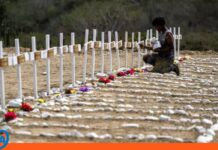 Sepultan 150 víctimas no identificadas