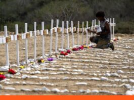 Sepultan 150 víctimas no identificadas
