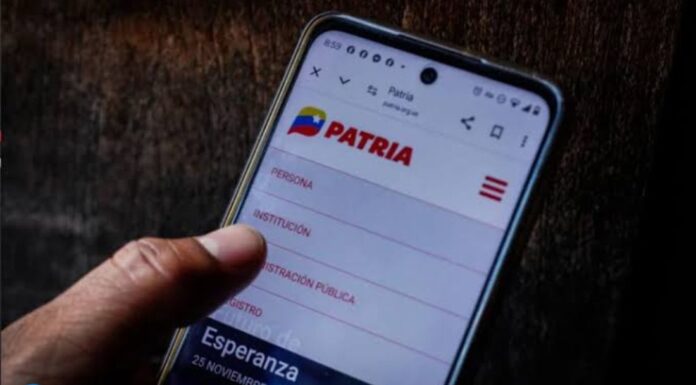 Sistema Patria registro terremotos