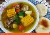 Prepara hoy domingo una deliciosa sopa de costilla de res Sopa de costilla de res