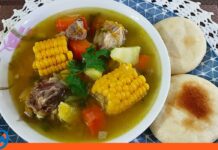 Prepara hoy domingo una deliciosa sopa de costilla de res Sopa de costilla de res