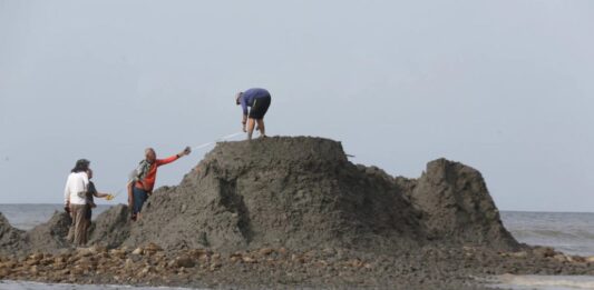 Volcán de lodo sur de Trinidad