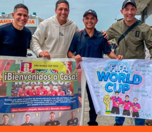 árbitros venezolanos actuación mundialista