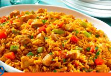 arroz con pollo receta
