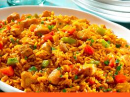 arroz con pollo receta