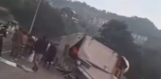 camión volcado Tazón