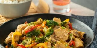chop suey de pollo