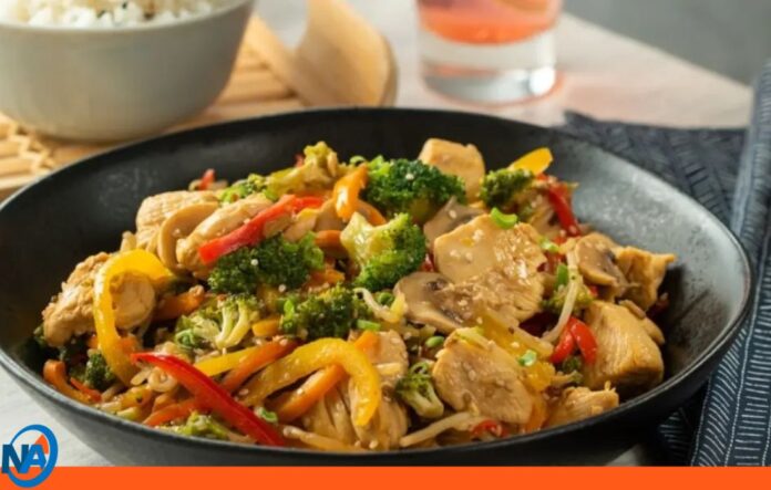 chop suey de pollo