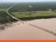 Colapsa puente en Texas por fuertes inundaciones y lluvias colapsó puente Texas lluvias