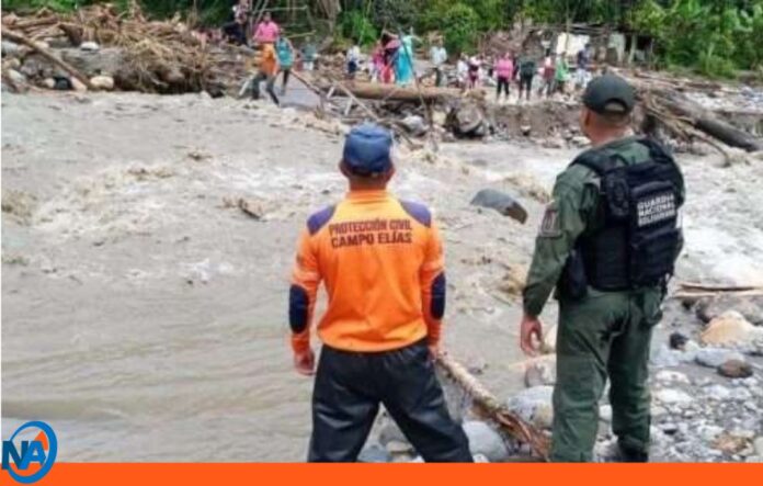 colapsó puente Río Guaitó Trujillo colapsó puente Río Guaitó Trujillo