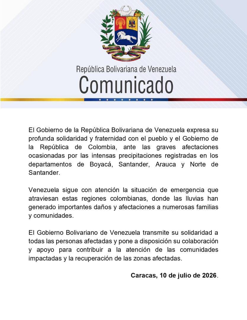 Venezuela solidaridad Colombia