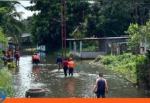 desborde del río Orinoco Amazonas