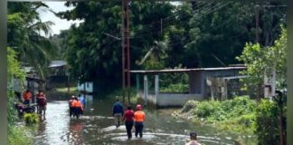 desborde del río Orinoco Amazonas
