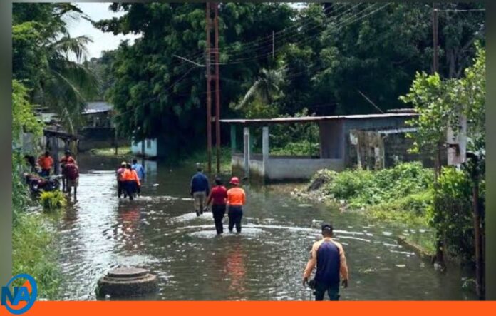 desborde del río Orinoco Amazonas