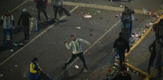 disturbios Argentina Mundial